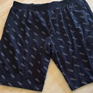Puma Black and Gray Men's Shorts